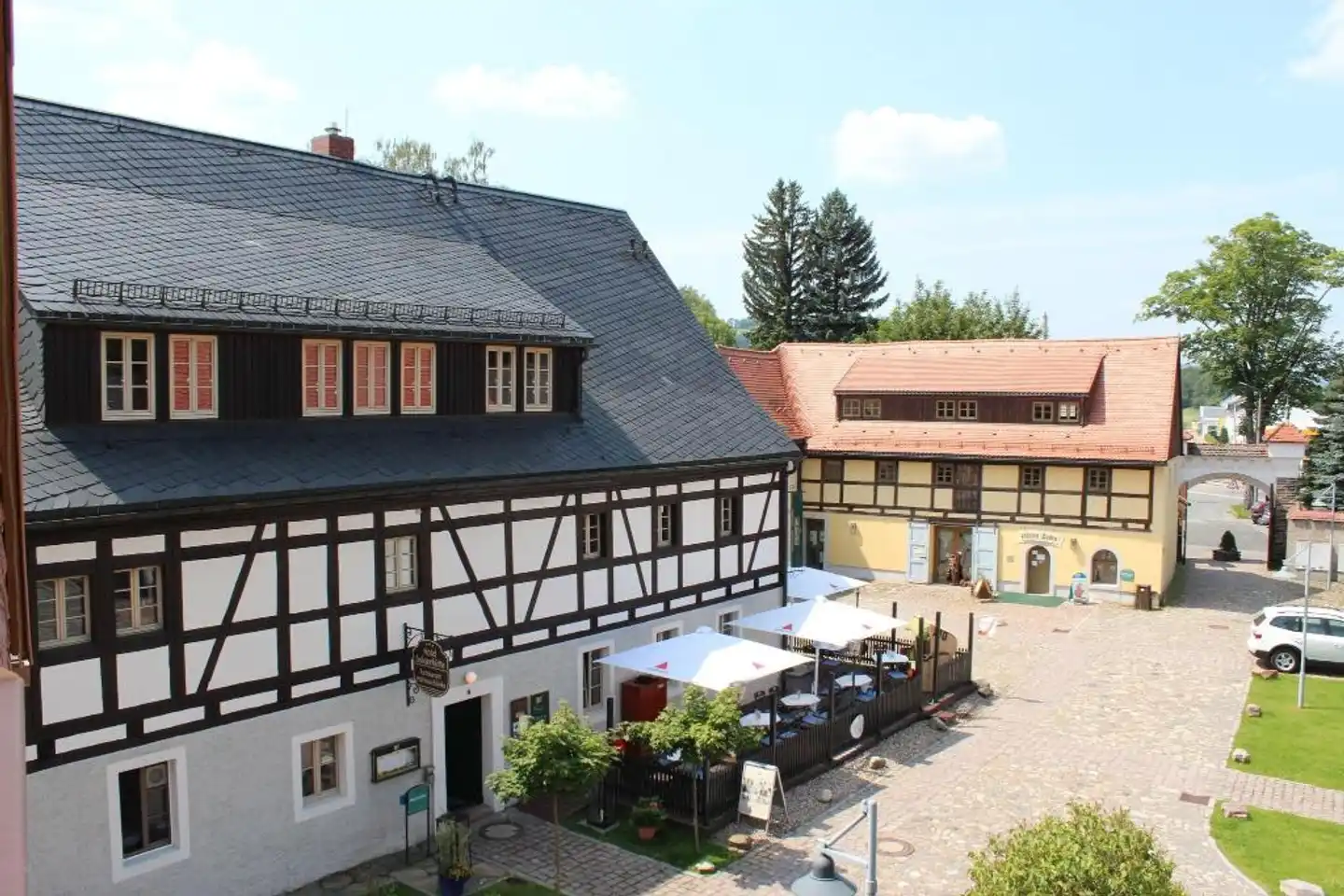Saigerhütte Terrasse