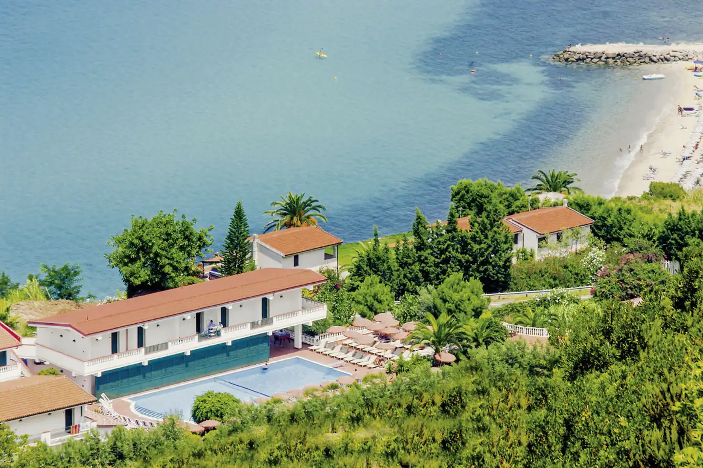 Hotel Santa Lucia Aussenansicht