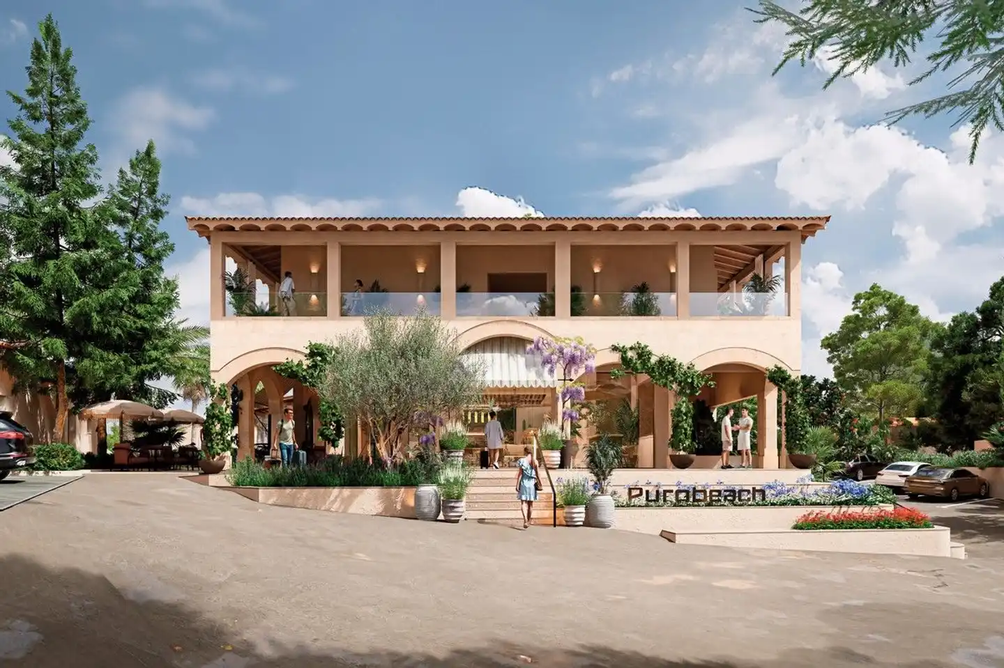 Purobeach Resort Santa Ponsa Aussenansicht