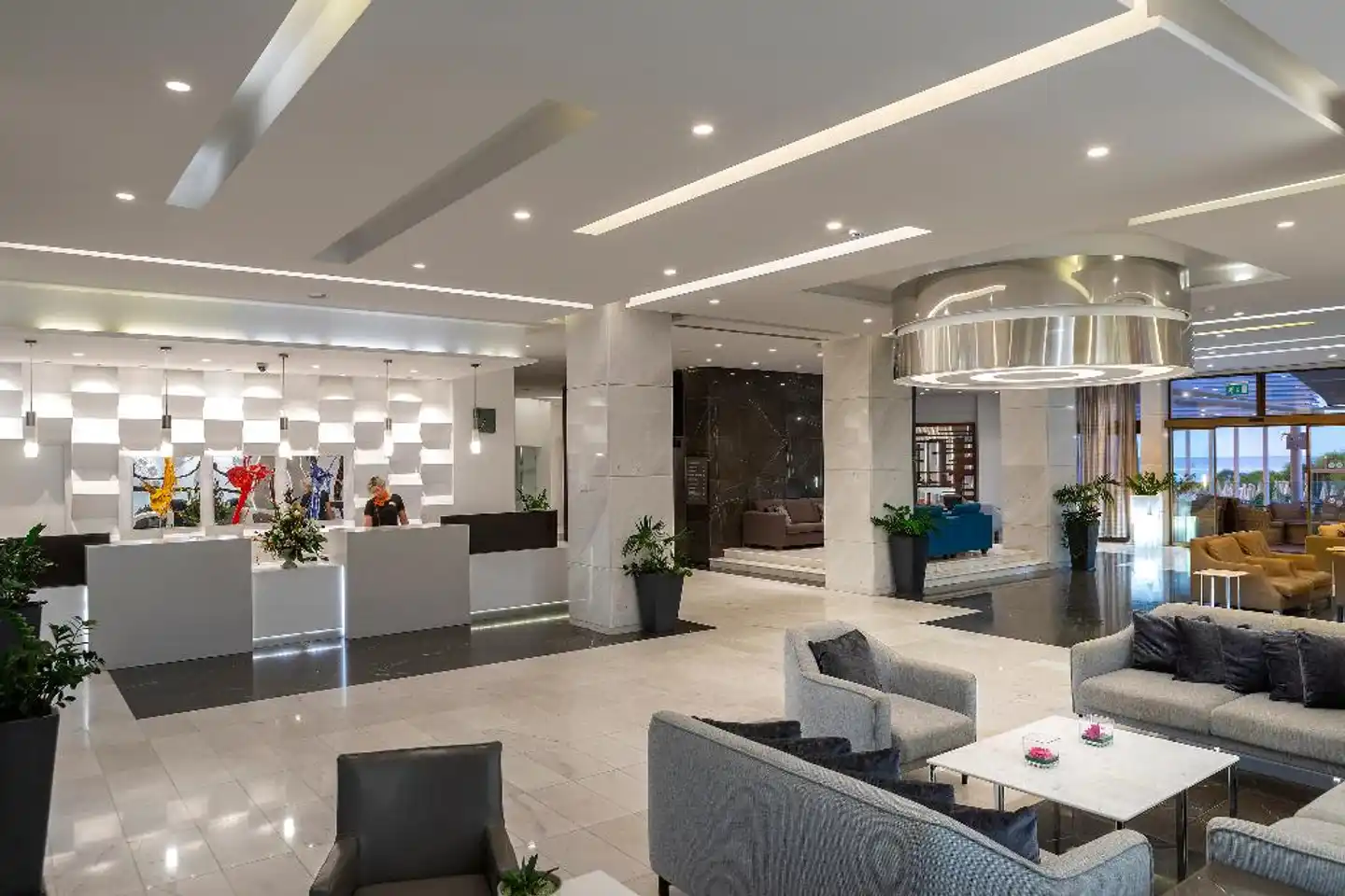 Melissi Beach Hotel Lobby