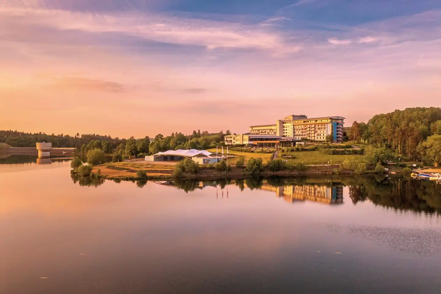 Bio-Seehotel Zeulenroda Landschaft