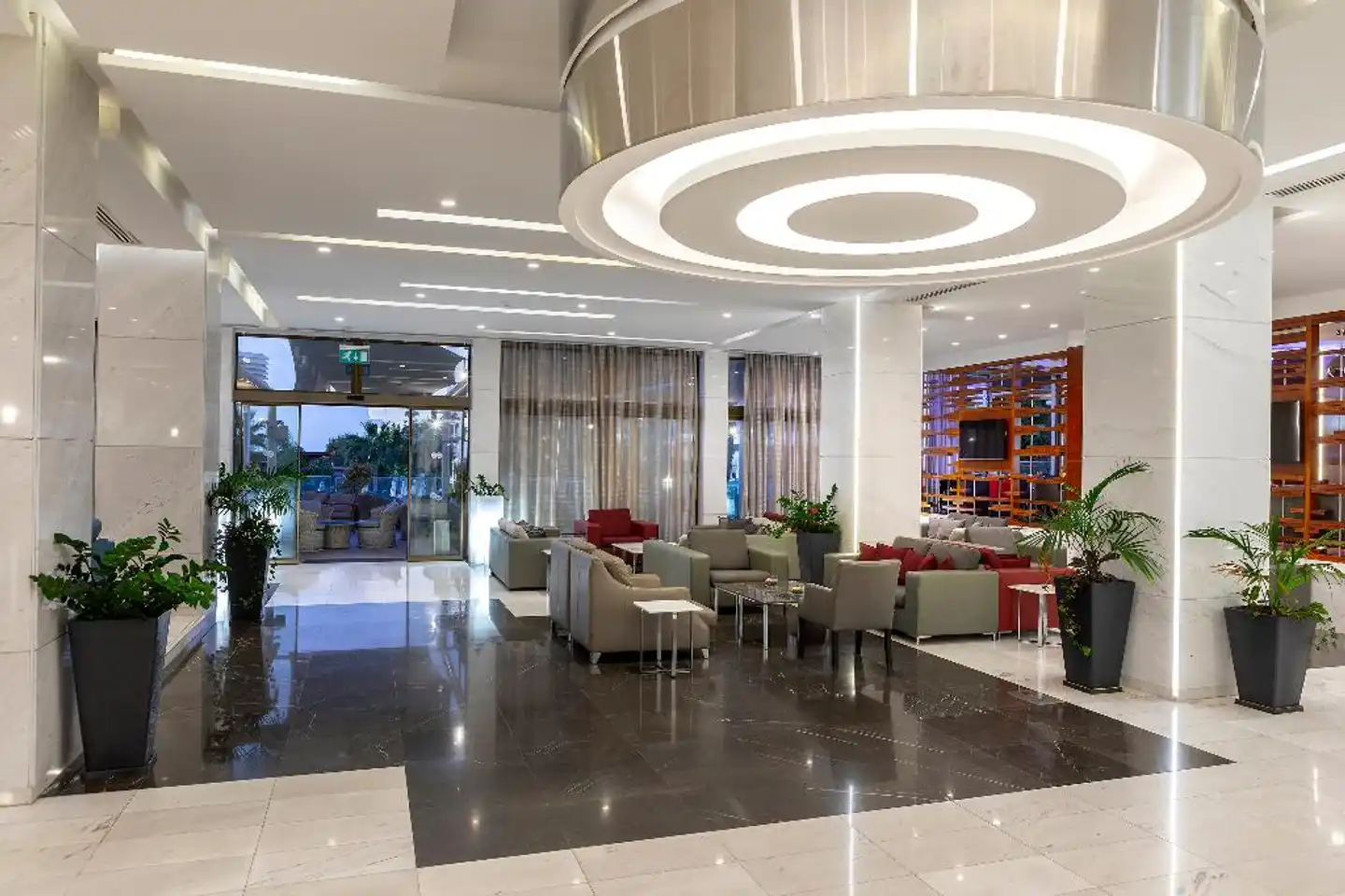 Melissi Beach Hotel Lobby