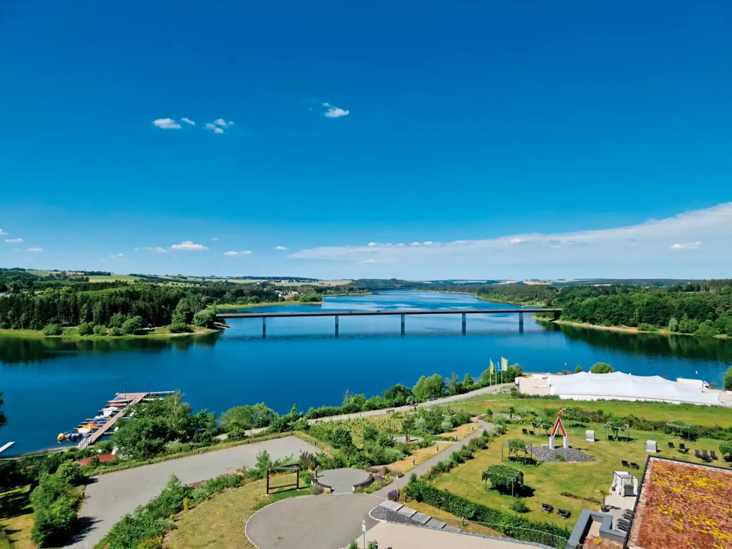 Bio-Seehotel Zeulenroda Landschaft