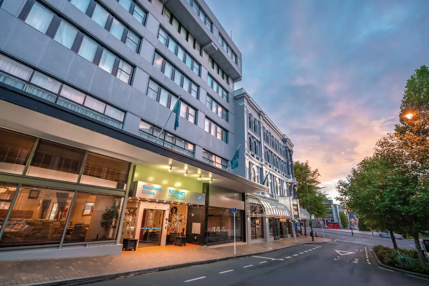 Scenic Hotel Southern Cross Aussenansicht