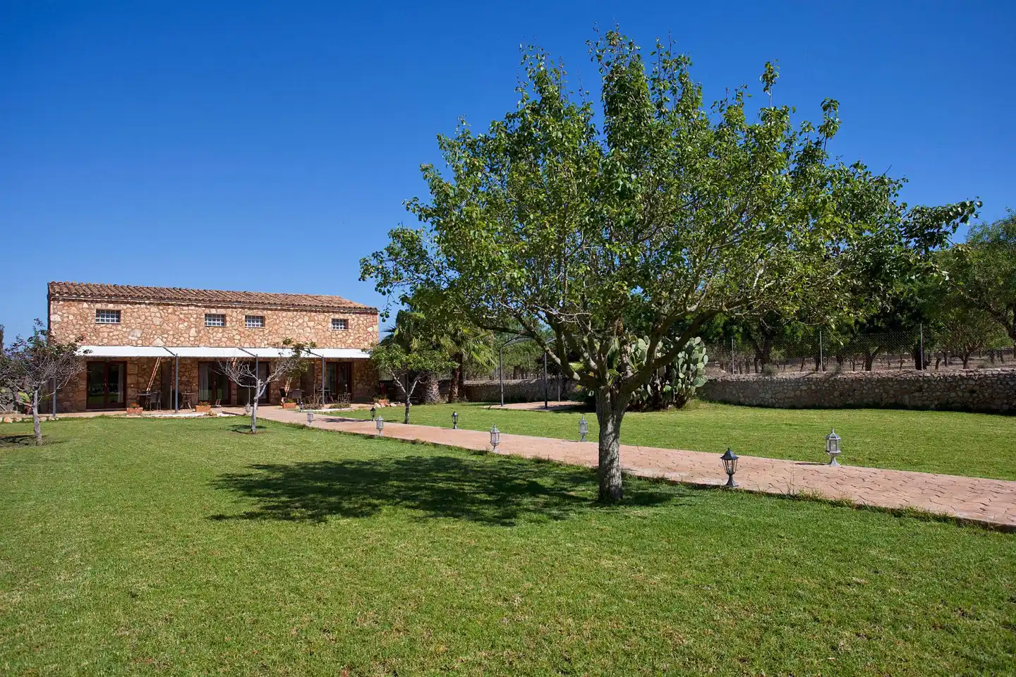 Finca Agroturismo S'Hort de Son Caulelles Garten