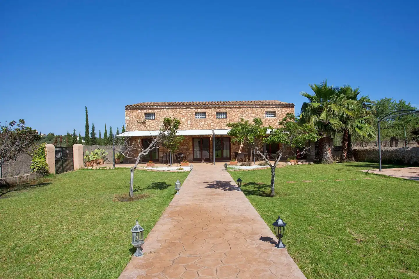 Finca Agroturismo S'Hort de Son Caulelles Garten