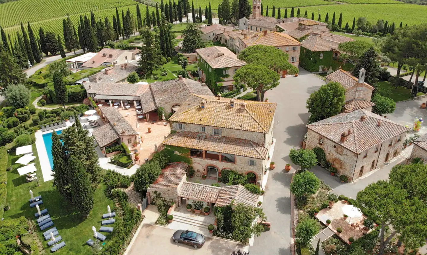Borgo San Felice Aussenansicht