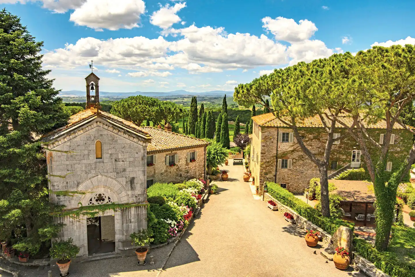 Borgo San Felice Aussenansicht