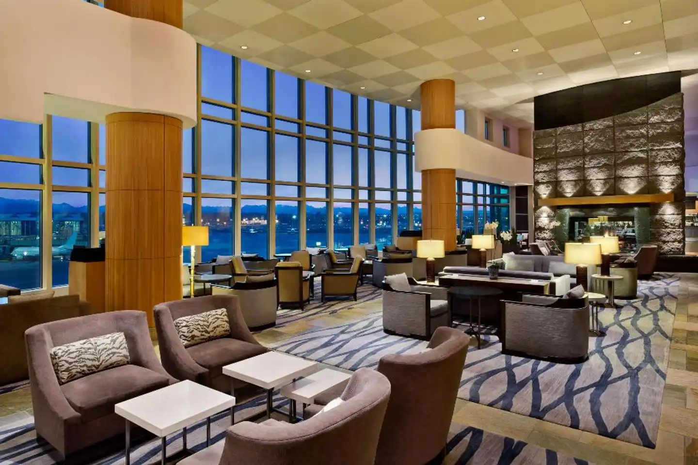 Fairmont Vancouver Airport Lobby