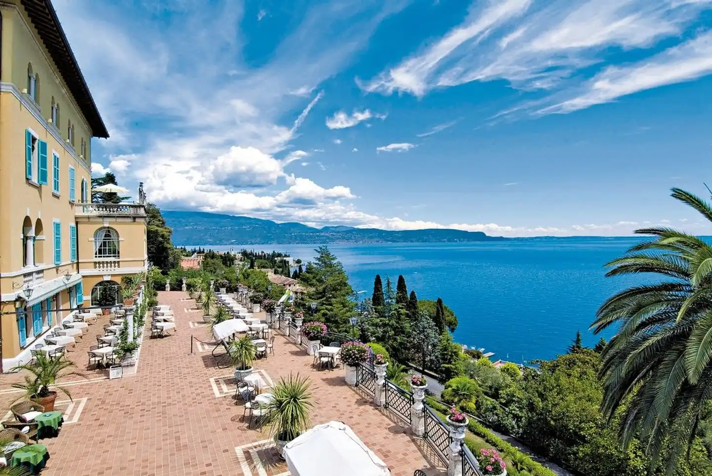 Hotel Villa del Sogno Terrasse