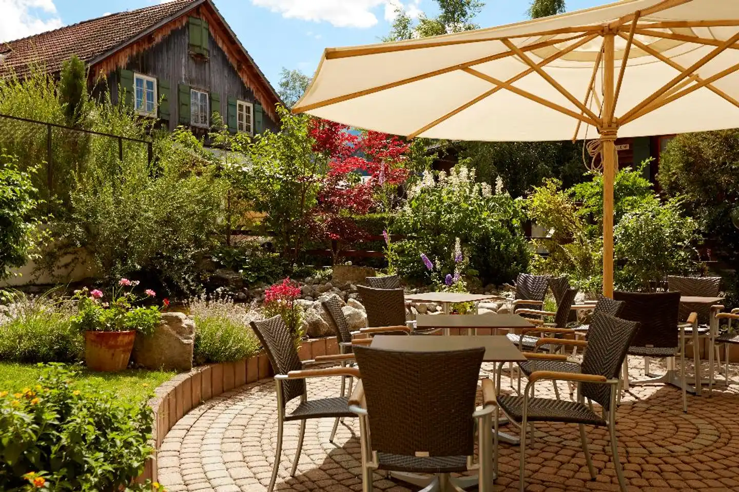 Gstaaderhof Terrasse