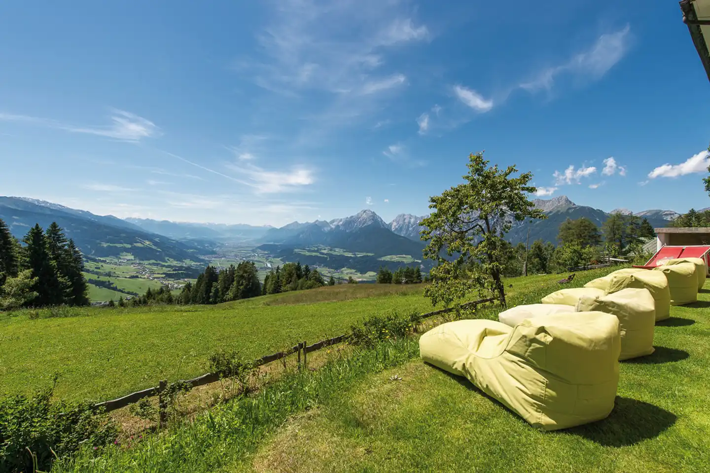 Das Alpine Panorama Hotel Frieden Landschaft