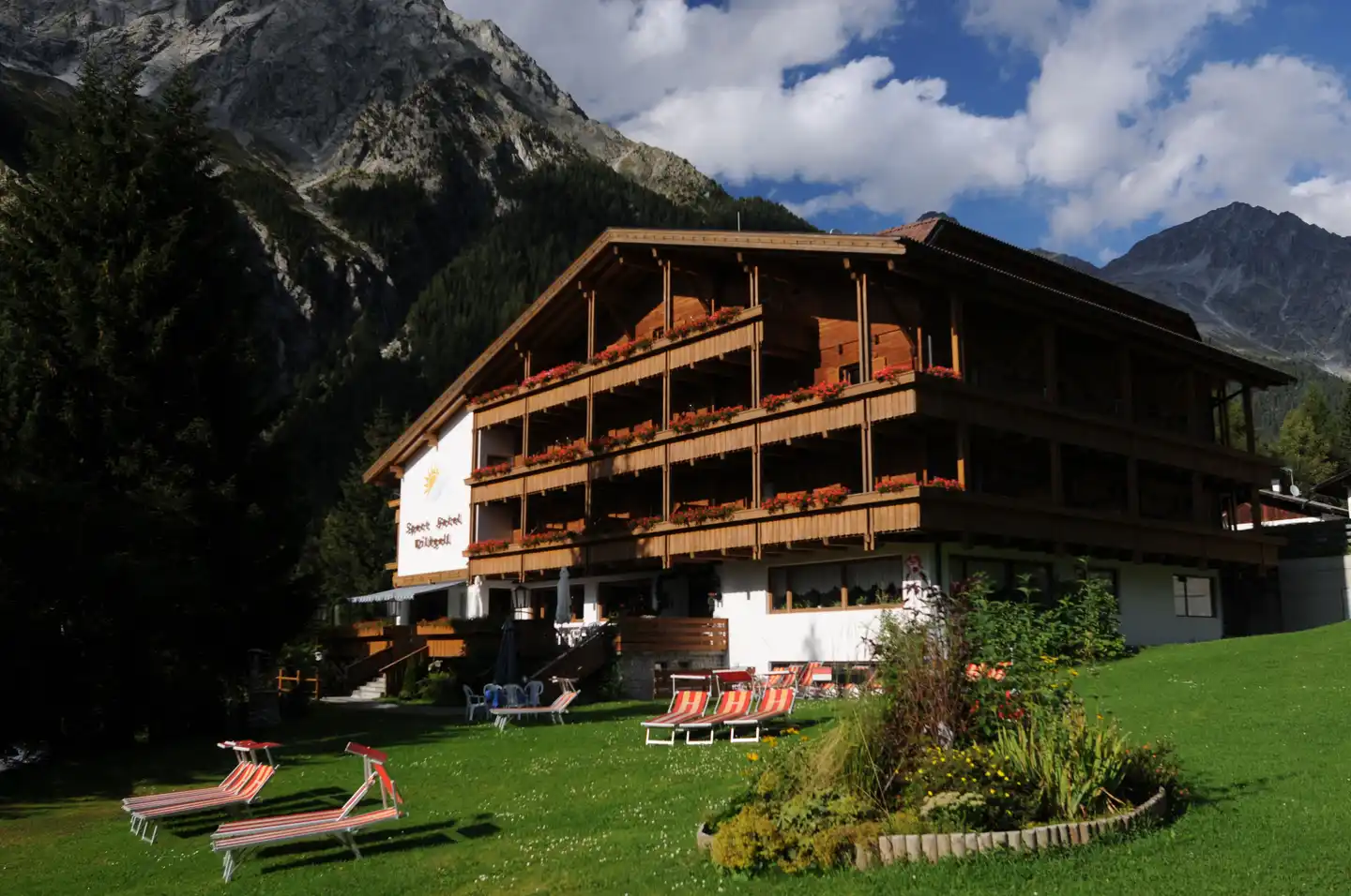 Sporthotel Wildgall Aussenansicht