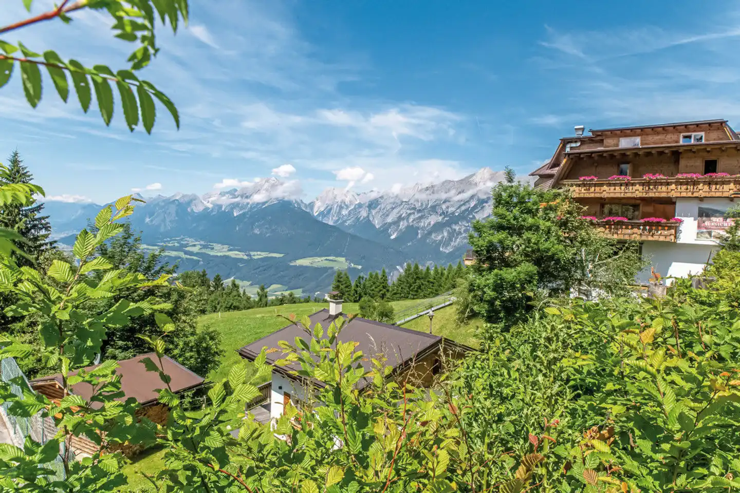 Das Alpine Panorama Hotel Frieden Landschaft