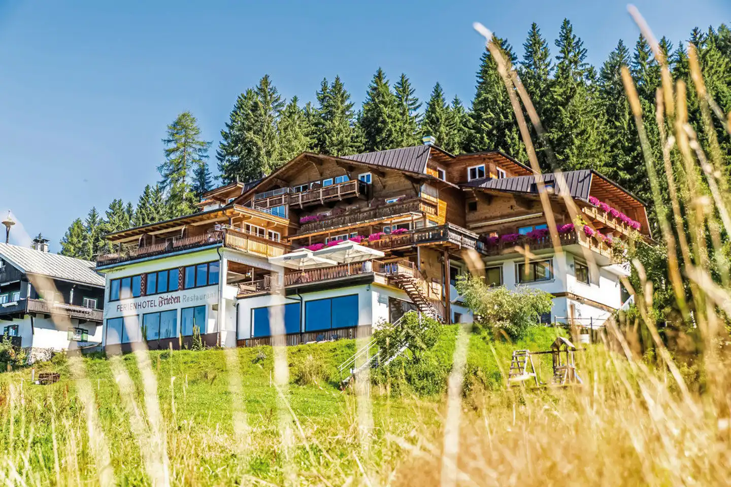 Das Alpine Panorama Hotel Frieden Aussenansicht