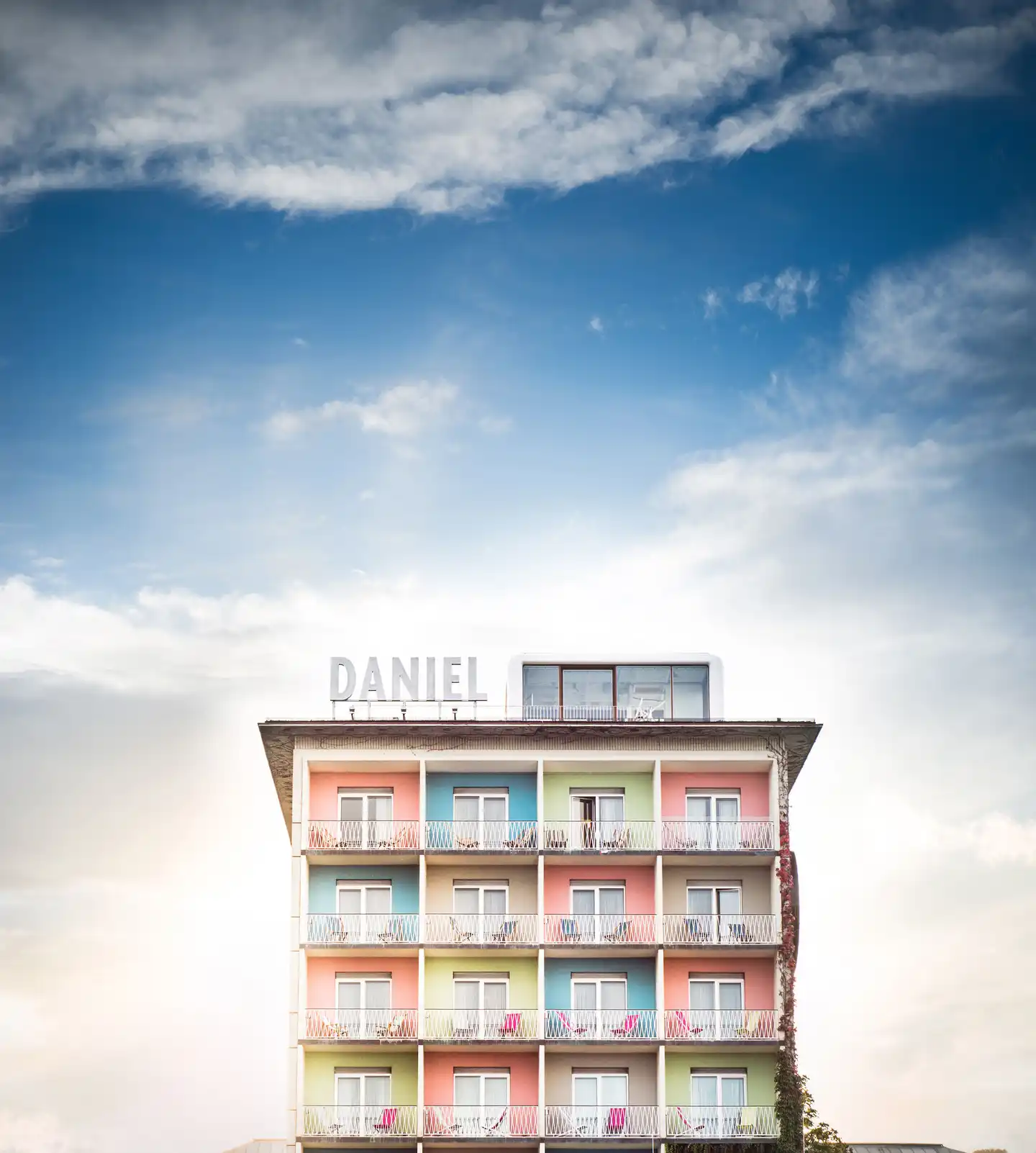 Hotel Daniel Aussenansicht