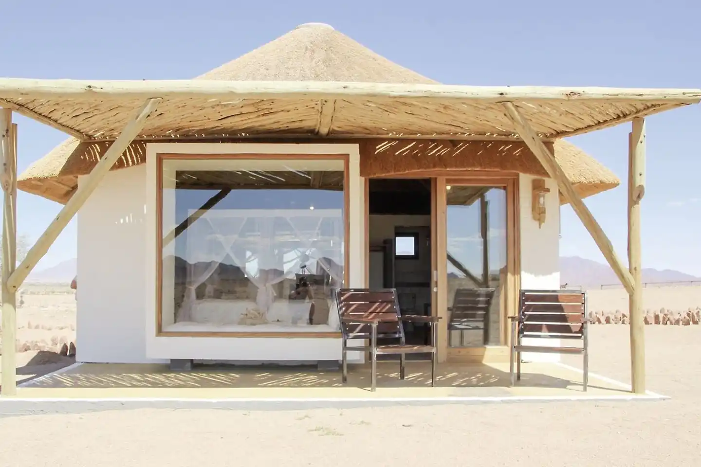 Desert Homestead Lodge Terrasse