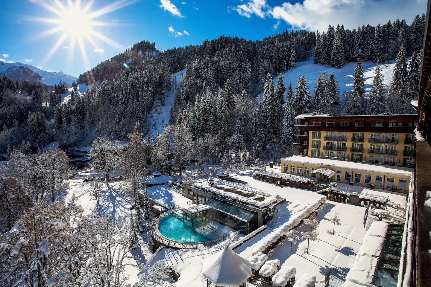 Lenkerhof Gourmet spa resort Aussenansicht