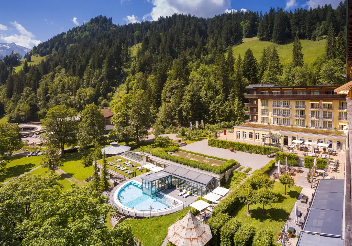 Lenkerhof Gourmet spa resort Landschaft