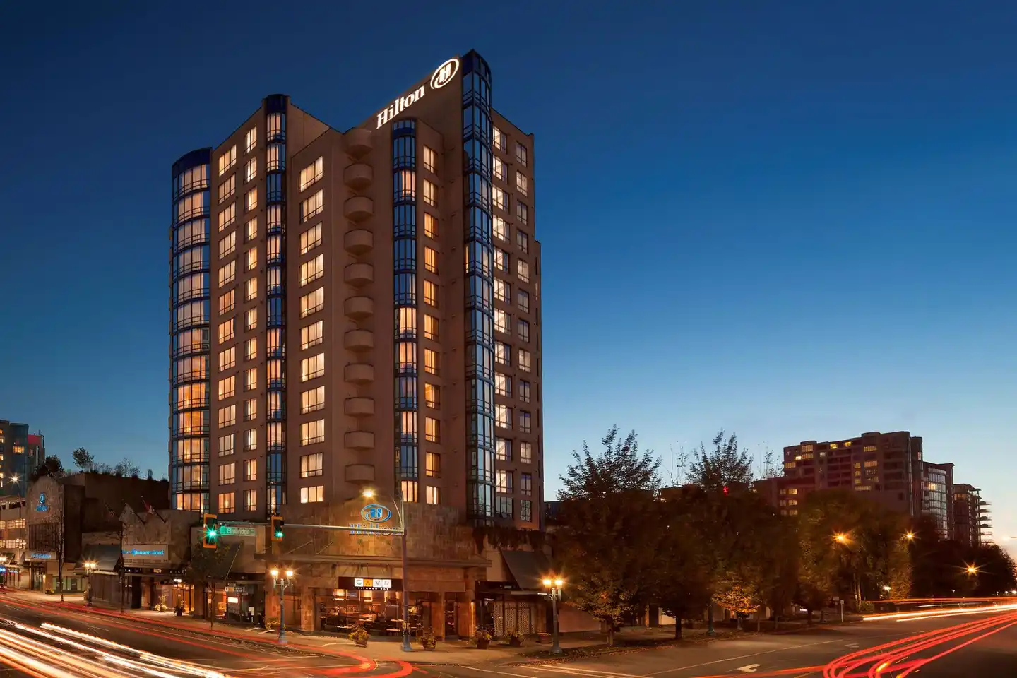 Hilton Vancouver Airport Aussenansicht