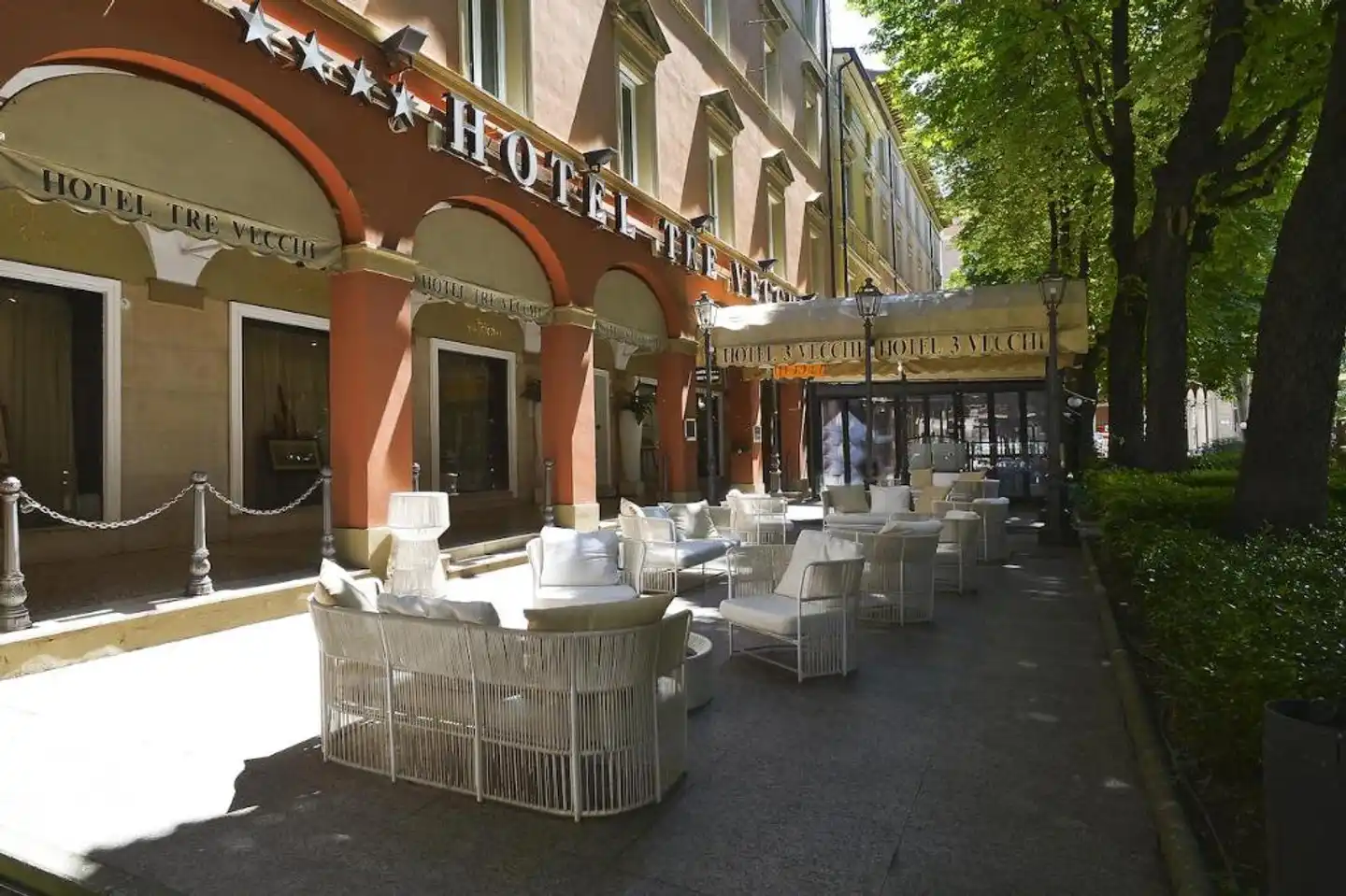 Zanhotel Tre Vecchi Terrasse