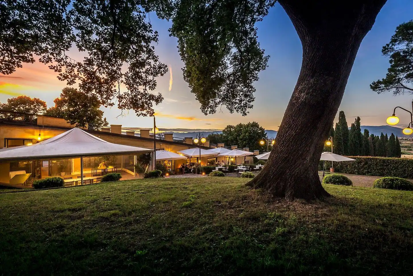 Il Borgo di Villa Castelletti Country Hotel Garten