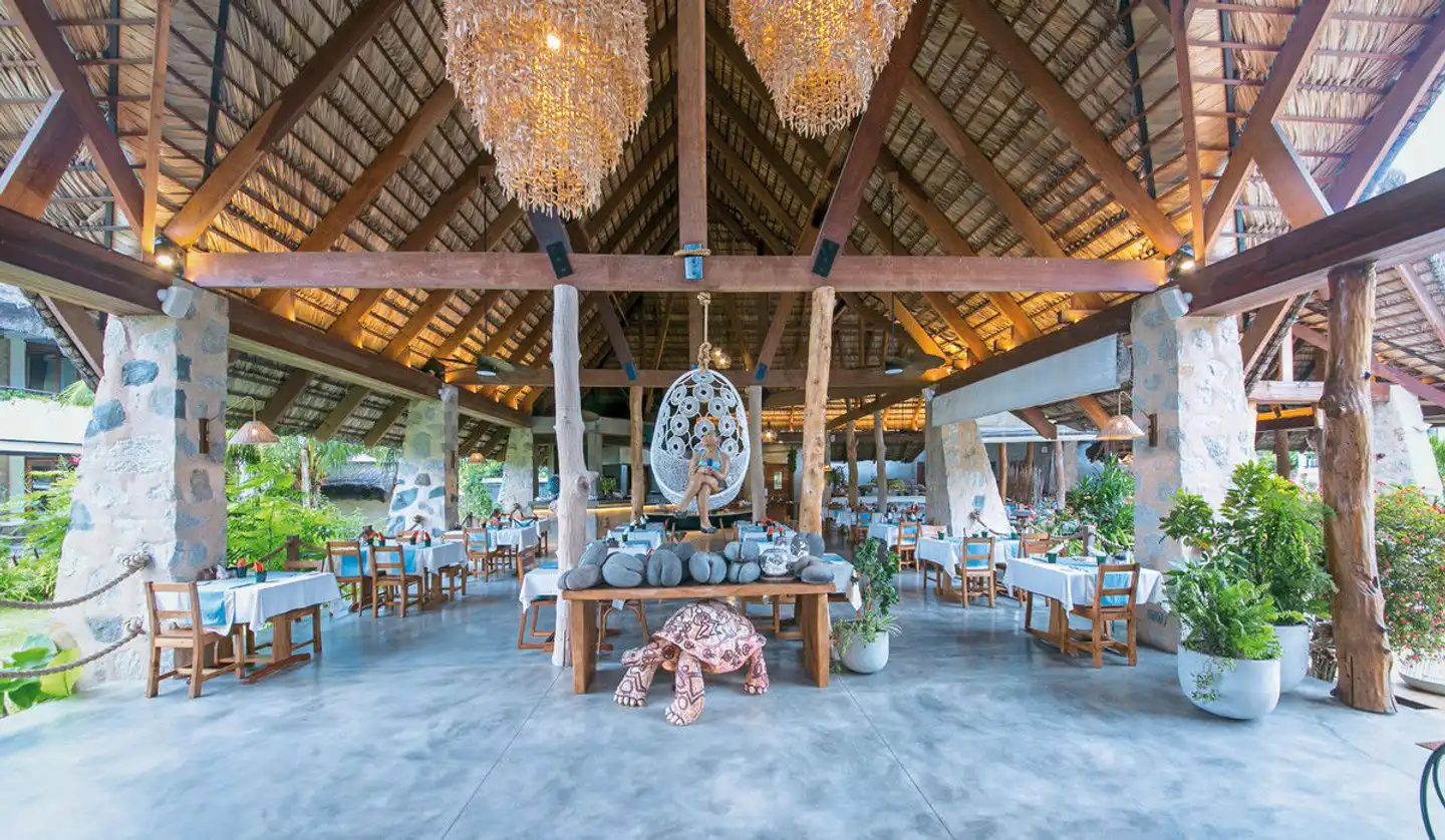 Les Lauriers Eco Hotel & Restaurant Lobby