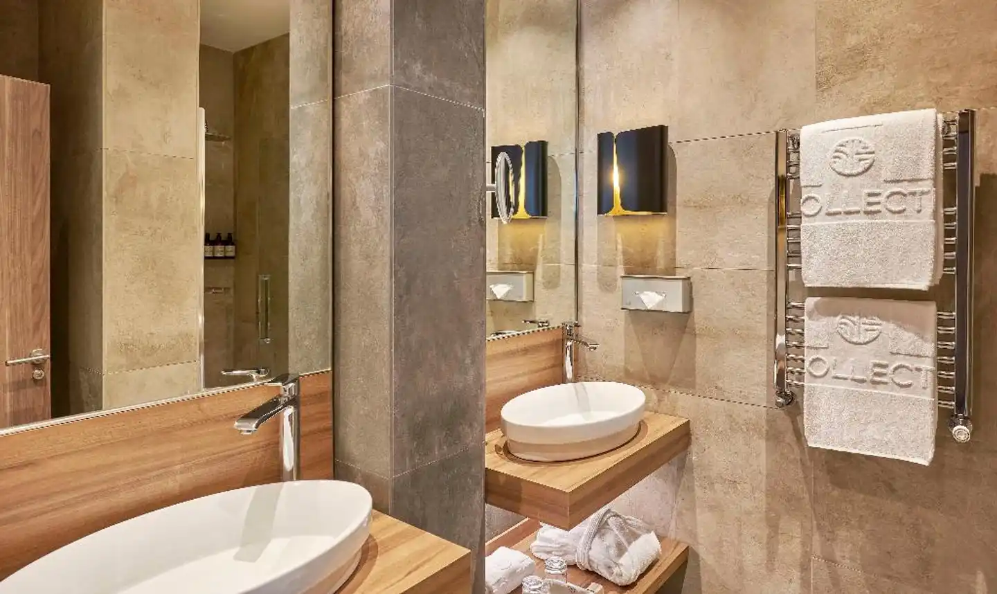 NH Collection Madrid Gran Vía Badezimmer