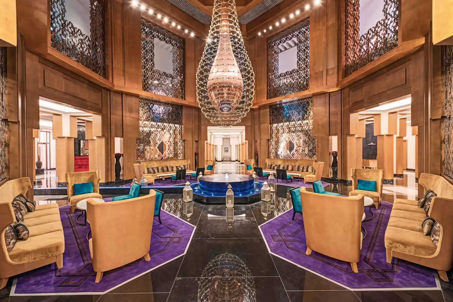 Mövenpick Hotel Mansour Eddahbi Marrakech Lobby