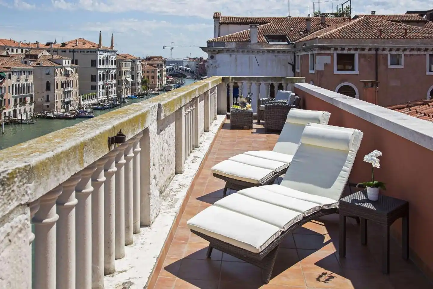 NH Collection Venezia Palazzo Barocci Terrasse