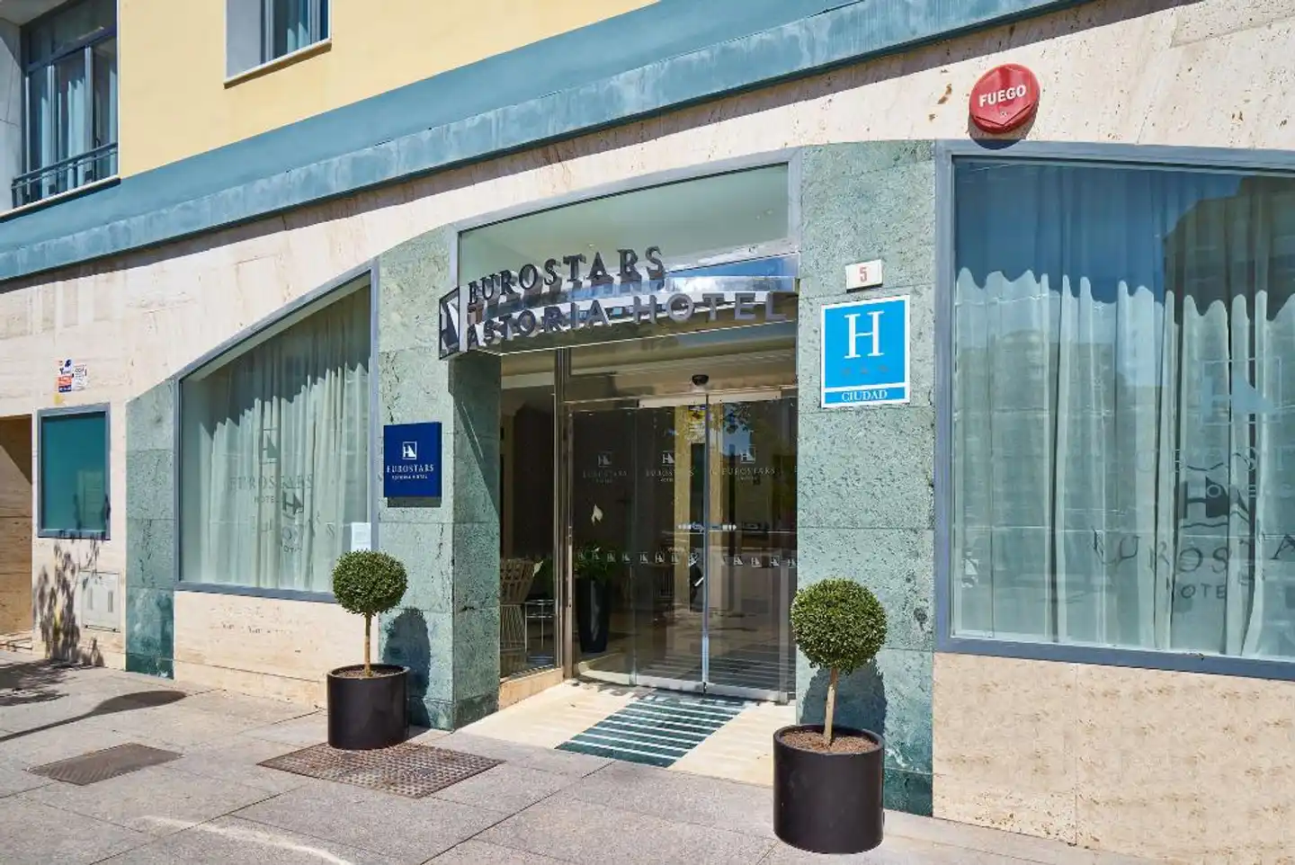 Eurostars Astoria Aussenansicht