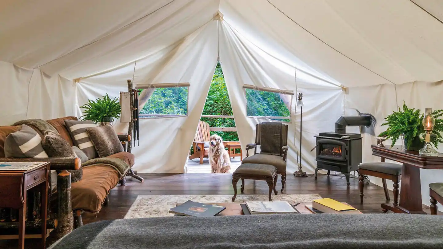 Clayoquot Wilderness Resort Lobby