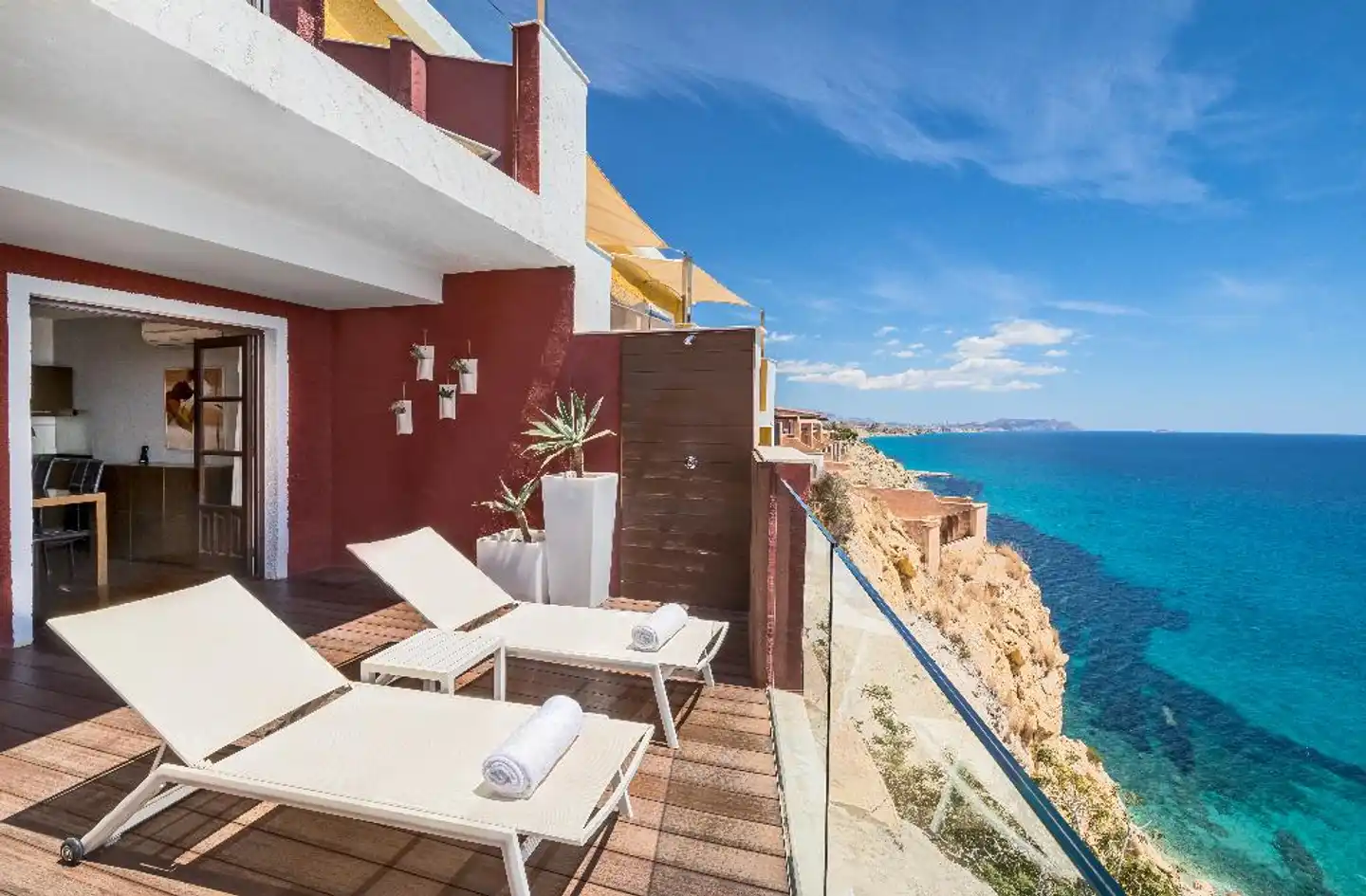 Occidental Pueblo Acantilado Terrasse