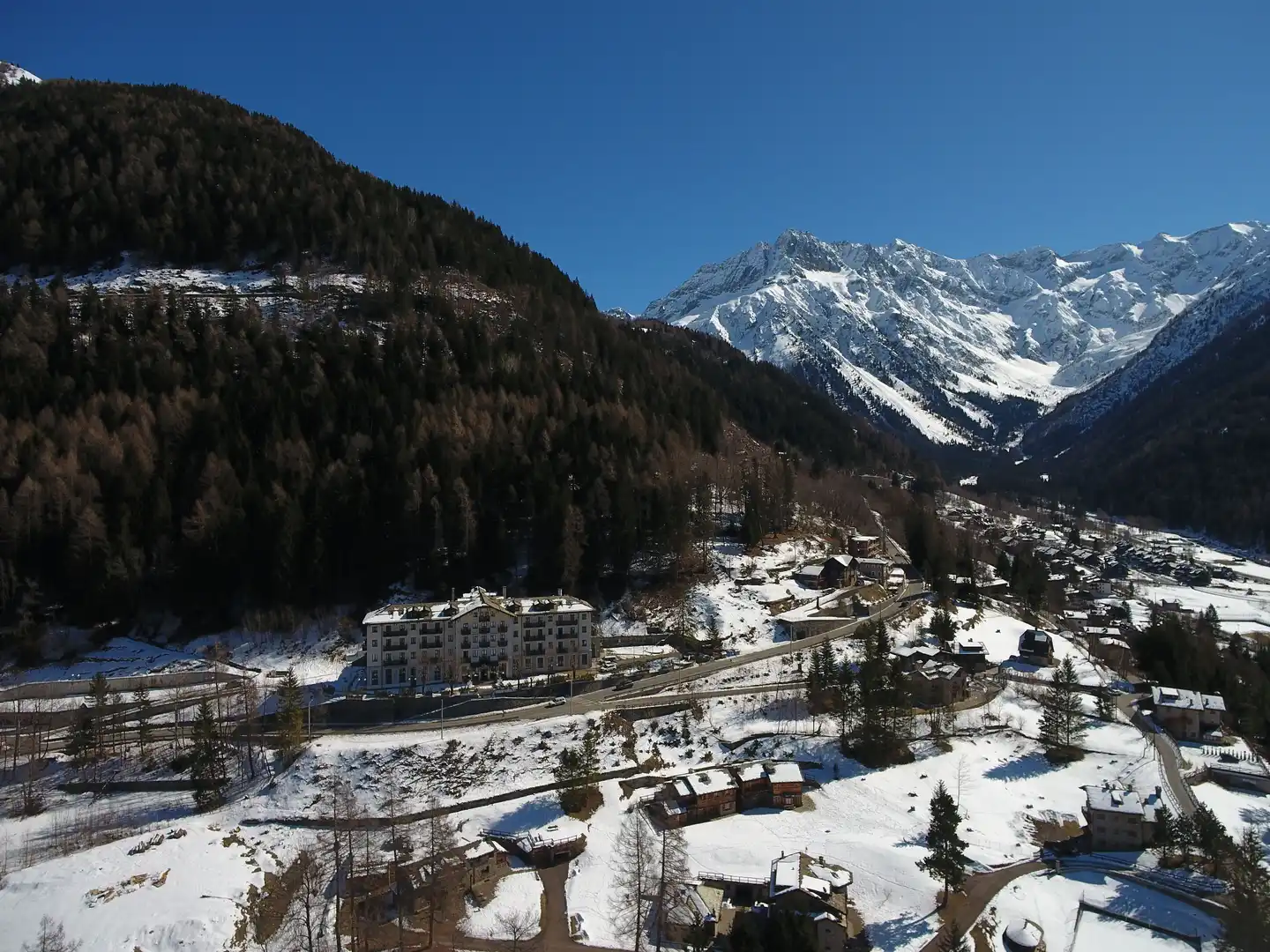 Palace Pontedilegno Resort Landschaft
