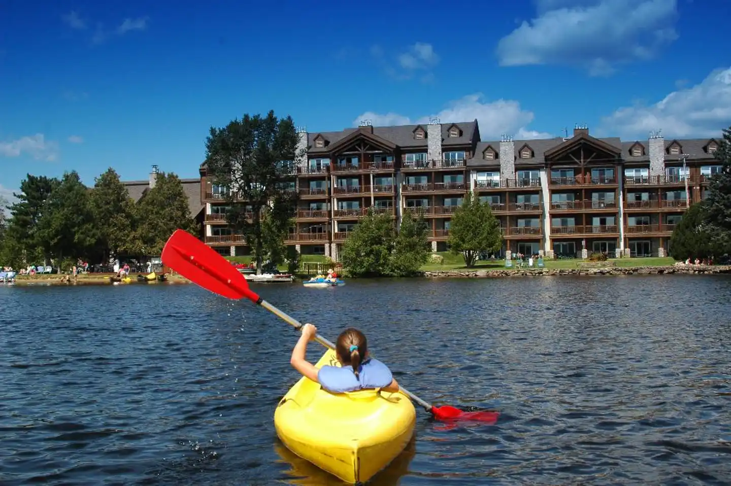 Le Grand Lodge Mont Tremblant Landschaft