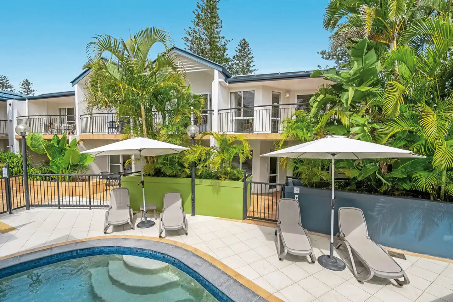 Eco Beach Resort Byron Bay Aussenansicht