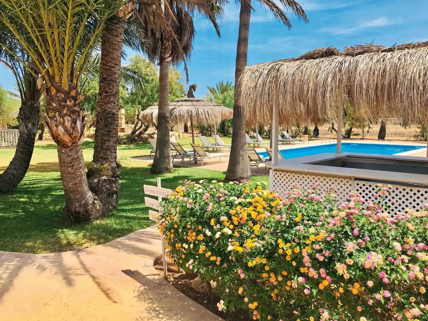 Finca Can Canals & Spa Garten