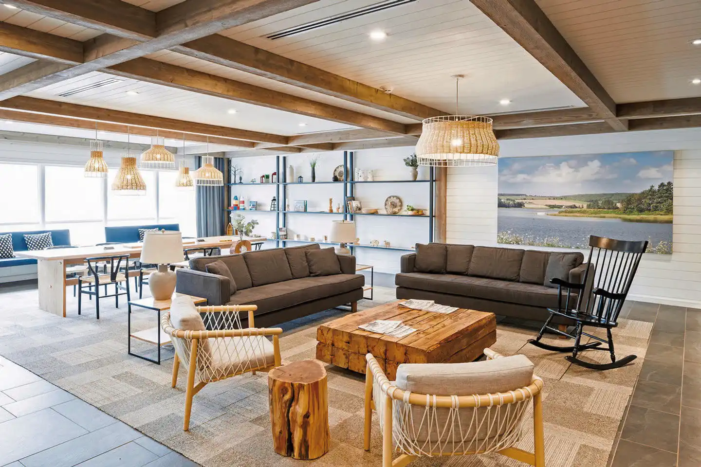 Mill River Resort Lobby