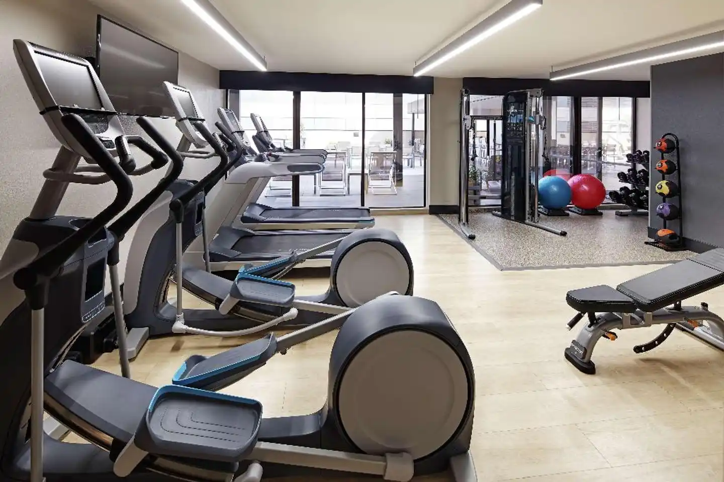 Hilton Houston Plaza/Medical Center Sport und Entertainment