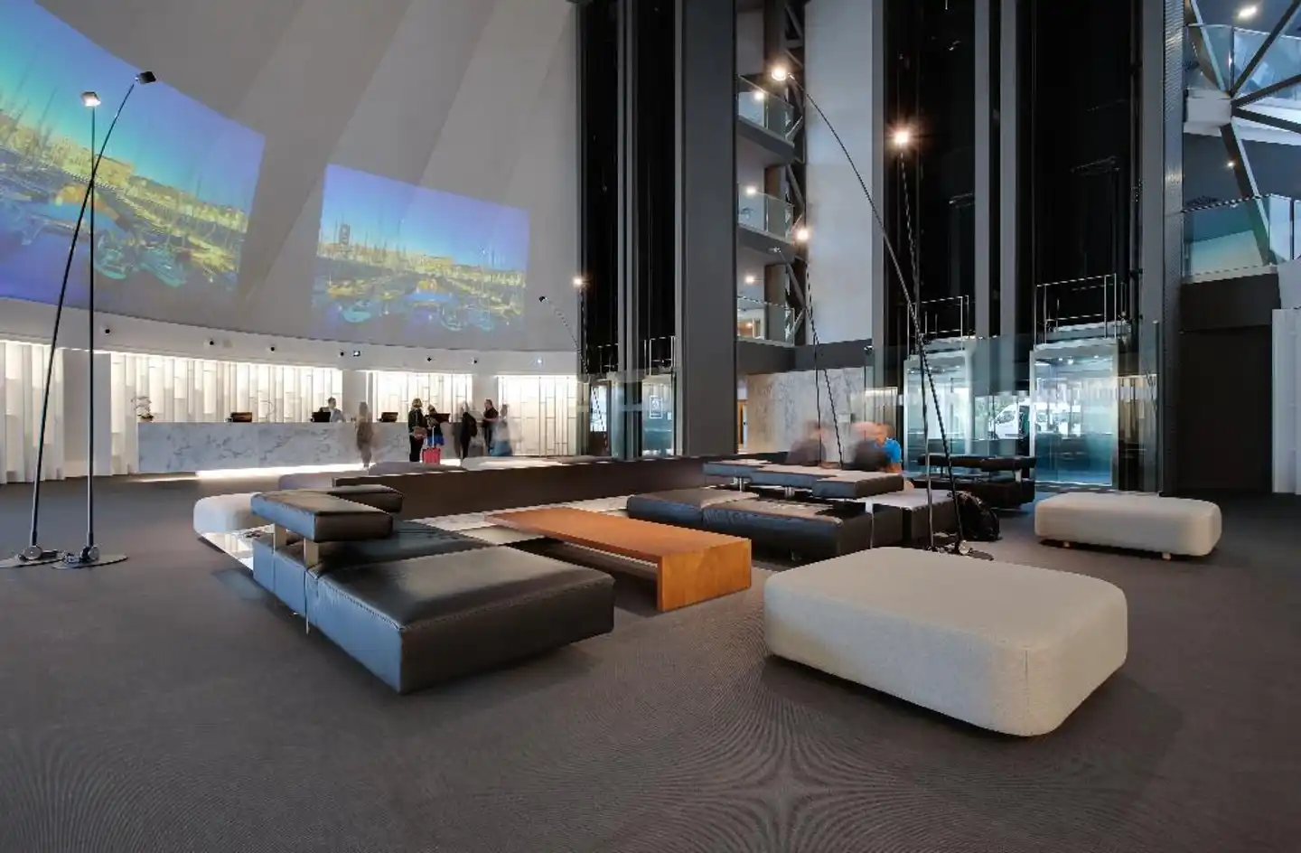 BAH Barcelona Airport Hotel Lobby