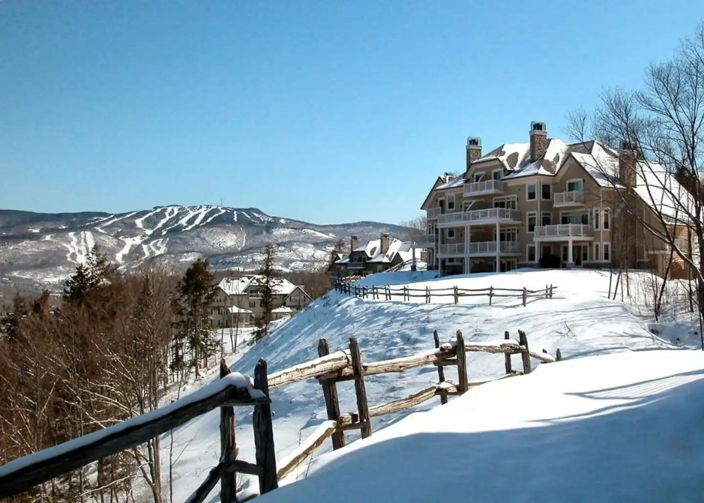 Cap Tremblant Mountain Resort Landschaft