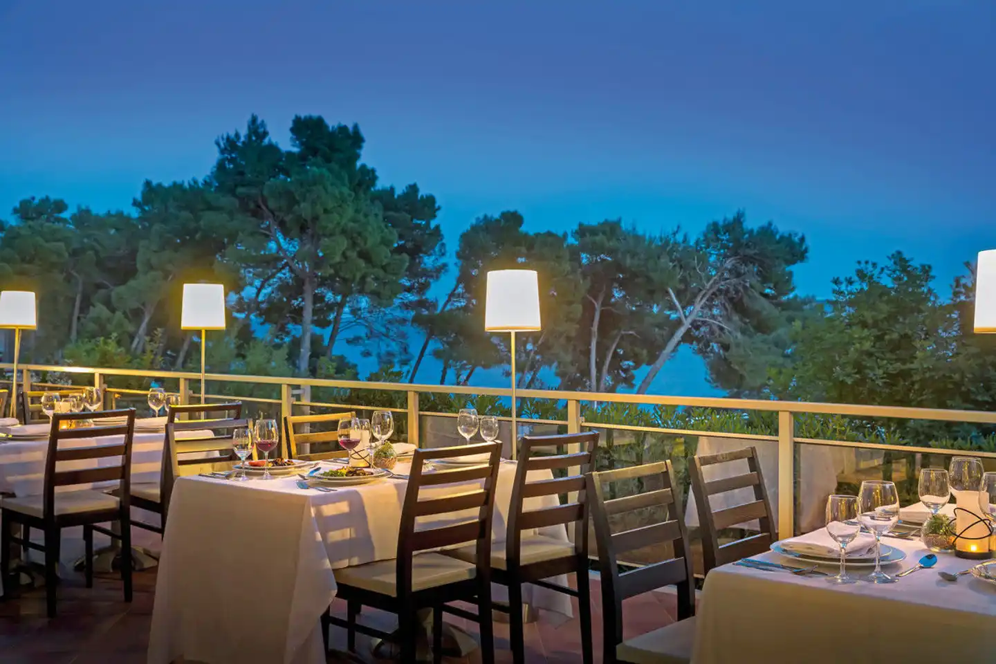Aminess Grand Azur Hotel Terrasse