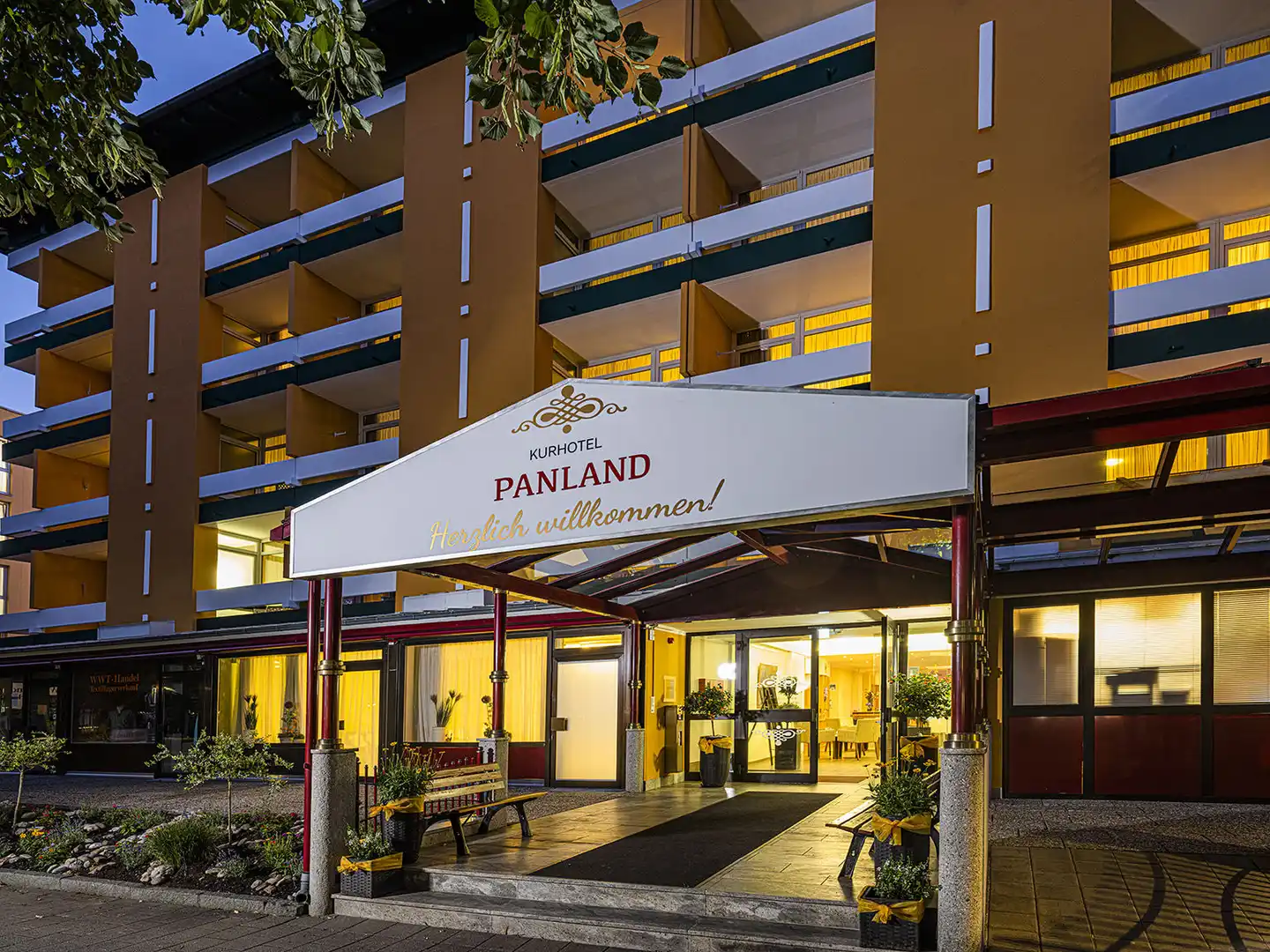Panland Kurhotel Aussenansicht