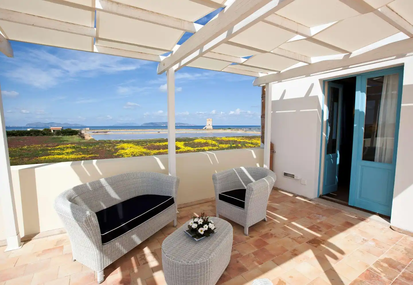 Relais Antiche Saline Terrasse