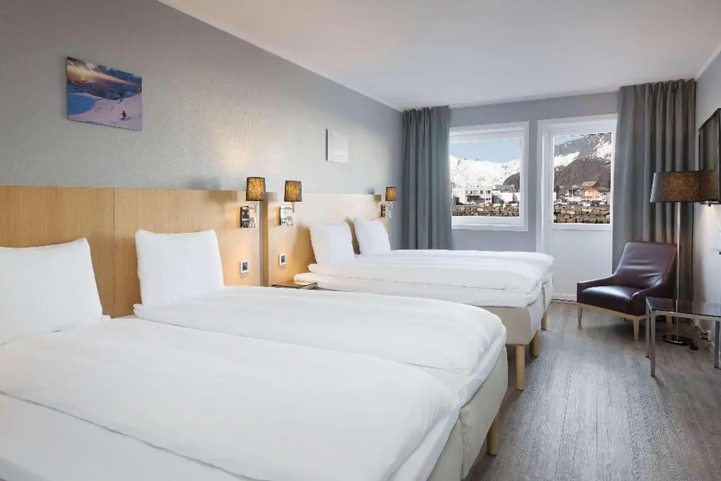Scandic Vestfjord Lofoten Wohnbeispiel