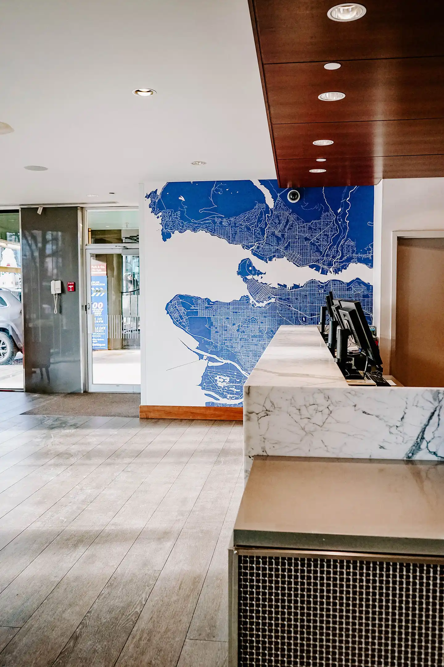 Blue Horizon Hotel Lobby