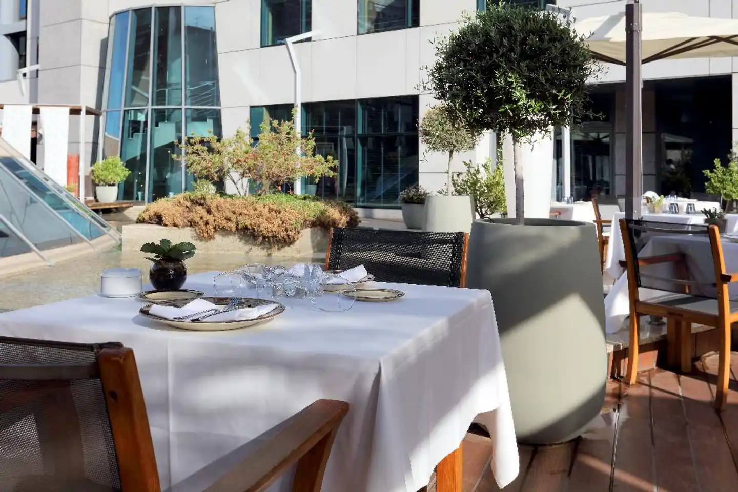 Eurostars Suites Mirasierra Terrasse