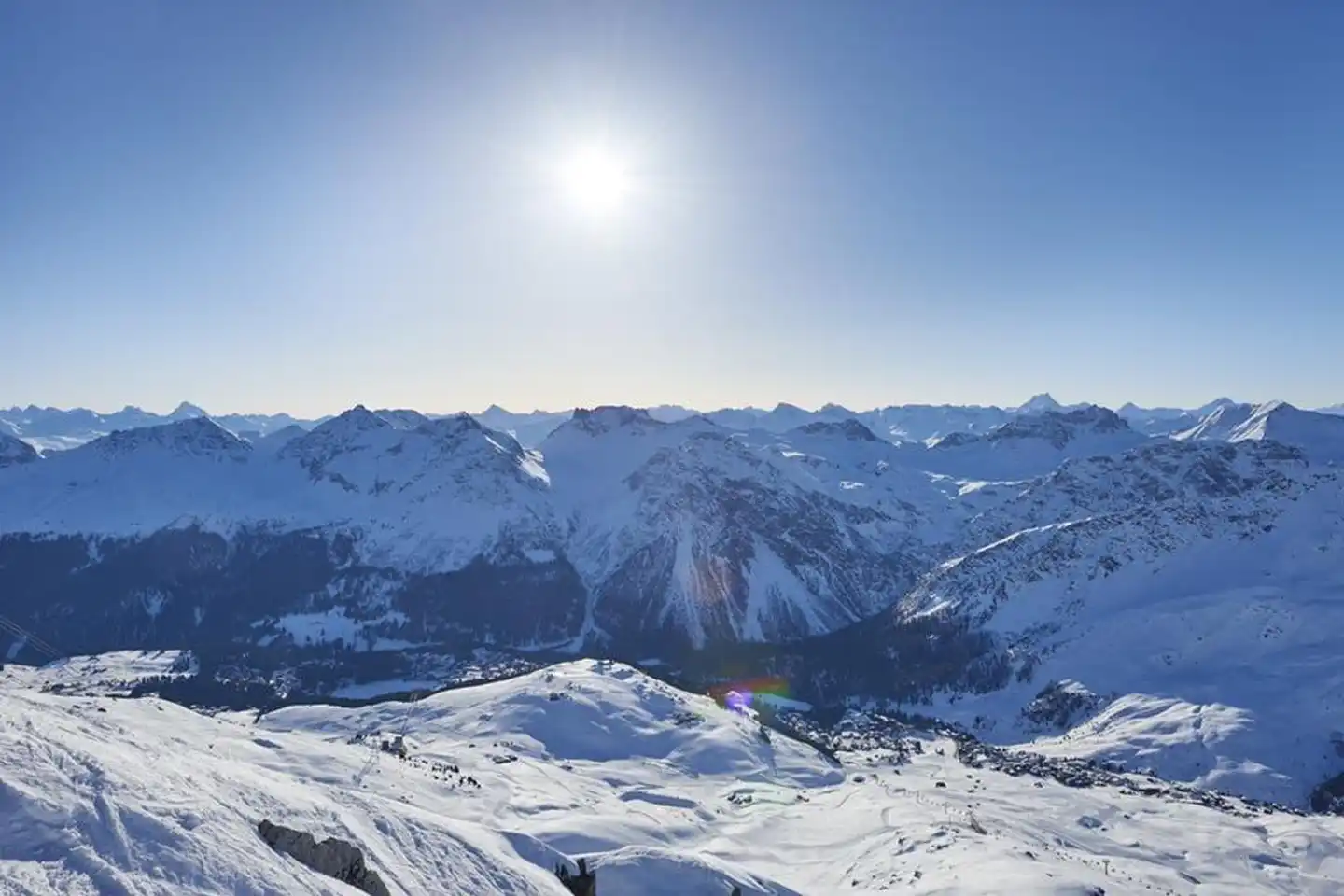 Arosa Kulm Landschaft