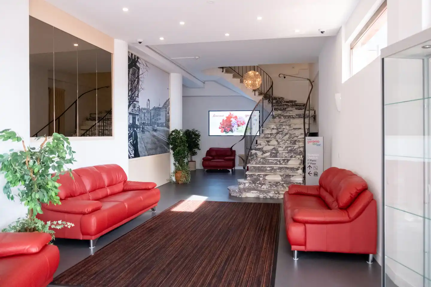 Hotel Geranio au Lac Lobby