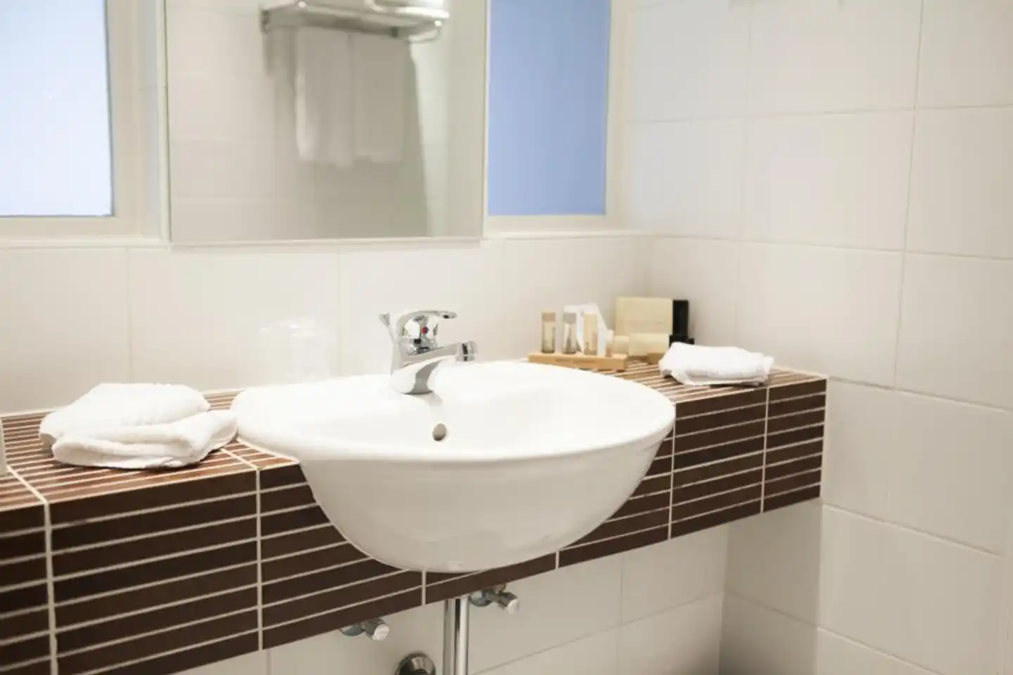 Progress Hotel Badezimmer